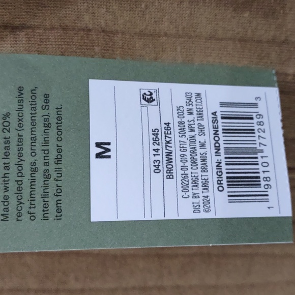 Goodfellow & Co, Size M,Tan Quilted Jacket - Picture 7 of 17